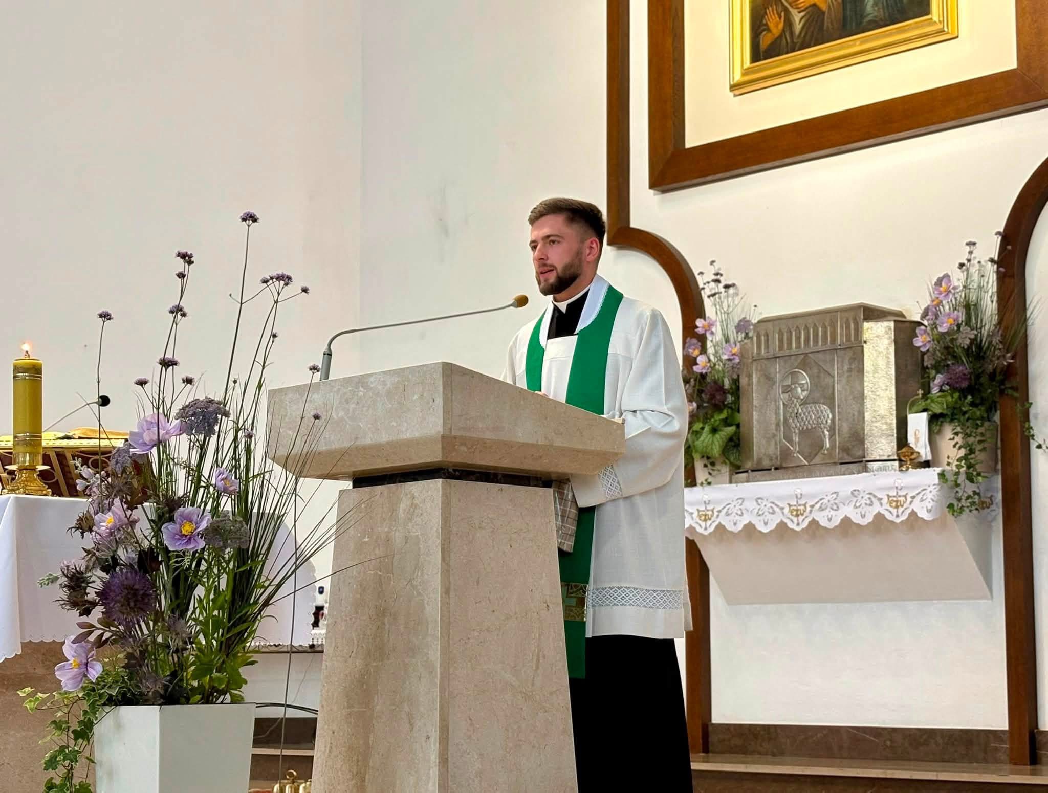 Pożegnanie ks. Krystiana Motyla